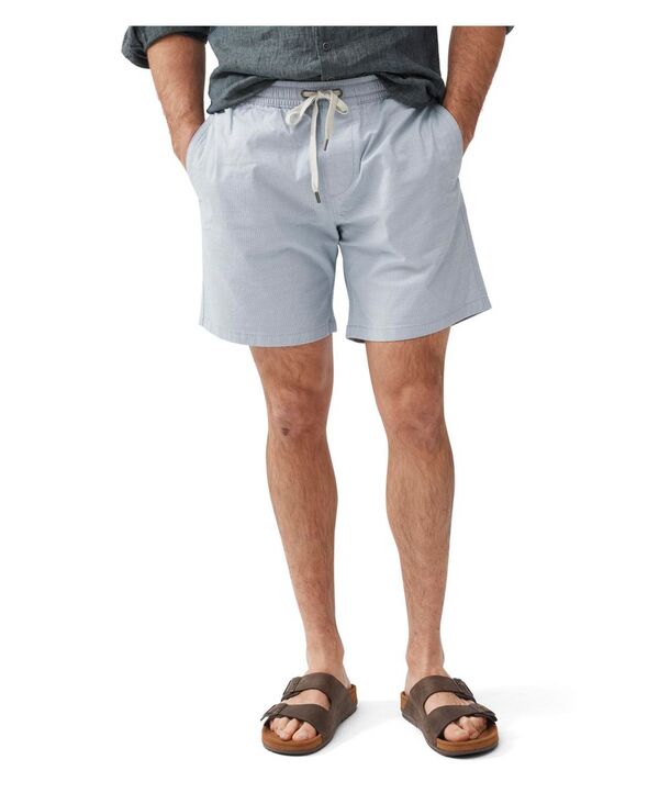 ロッドアンドグン メンズ ボトムス ハーフパンツ・ショーツ コットン Rodd & Gunn Rodd Gunn Men's Gunn 7 Cotton Resort Short Dusk blue ブルー｜ReVida 店