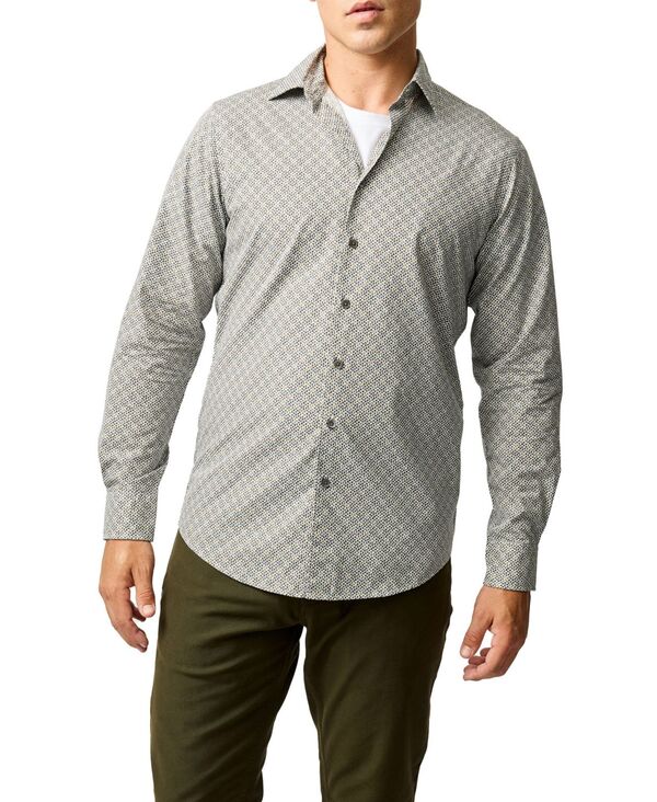 ロッドアンドグン メンズ トップス シャツ スリムフィット Rodd & Gunn Men\'s Henderson Valley Long Sleeve Slim Fit Shirt Maple
