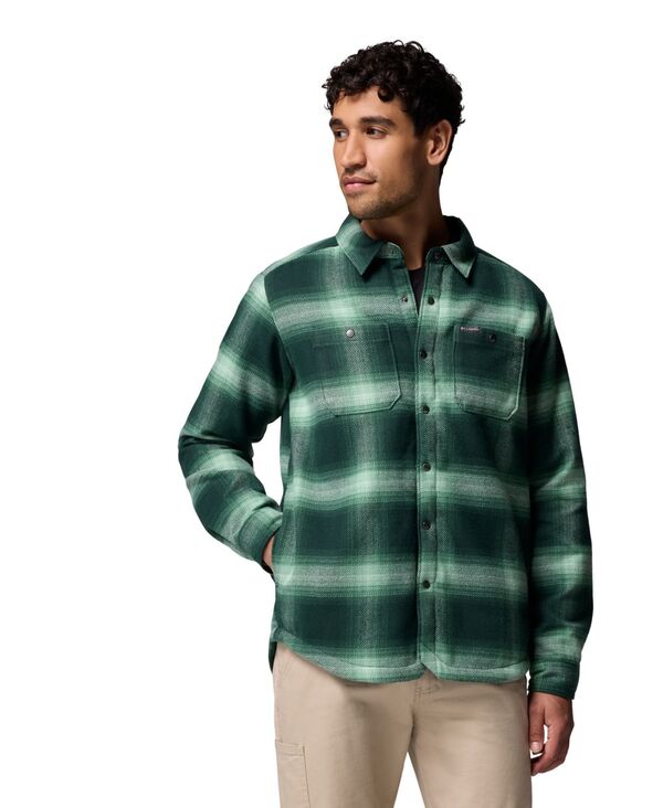コロンビア メンズ アウター ジャケット・ブルゾン シャツ ジャケット Columbia Men's Windward Shirt Jacket Rain forest フォレスト