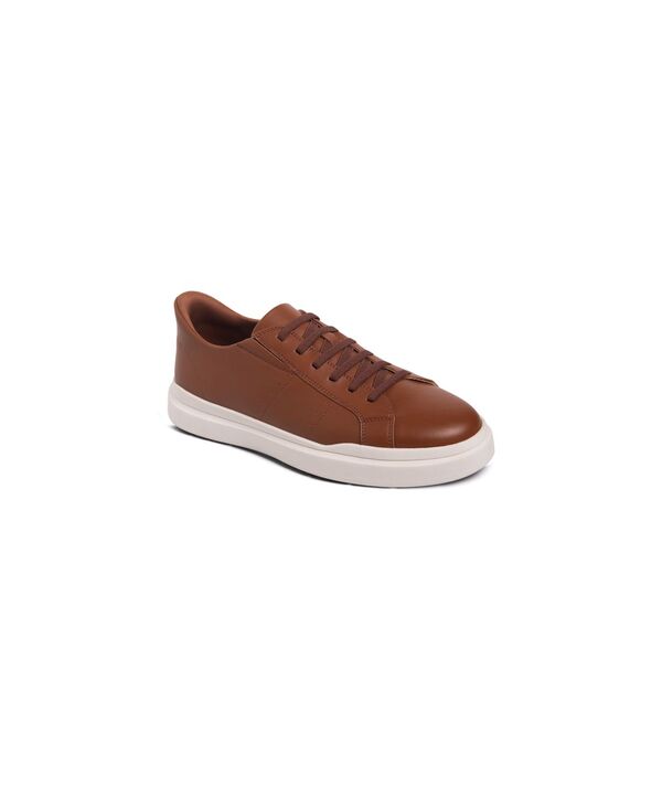 マークジョセフニューヨーク メンズ シューズ スニーカー Marc Joseph New York Men's Fort Avenue Hands-Free Slip On Technology Fashion Sneakers Cognac fuax leather