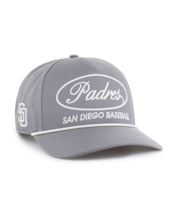 47 ブランド メンズ アクセサリー 帽子 '47 Brand Men's Gray San Diego Padres Foundational Hitch Adjustable Hat Gray グレー