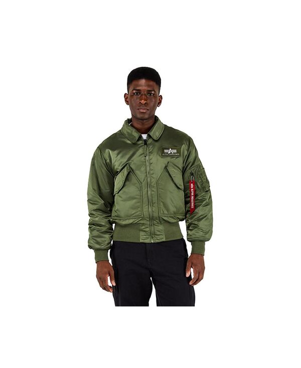 アルファインダストリーズ メンズ アウター ジャケット・ブルゾン ジャケット Alpha Industries Men's Alpha Cwu 45/P Flight Jacket Sage セージ
