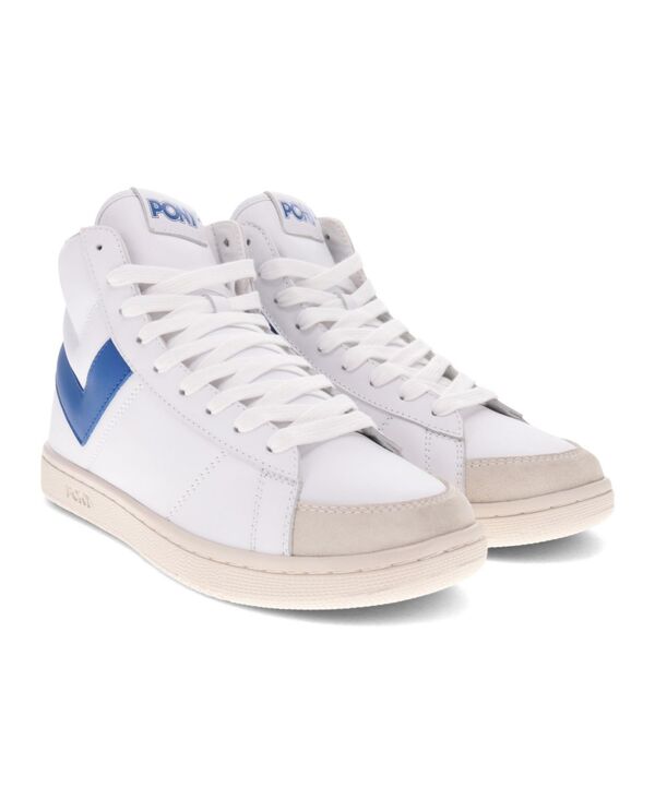 ポニー メンズ シューズ スニーカー Pony Men's M Pro High Sneakers White/Blue ホワイト