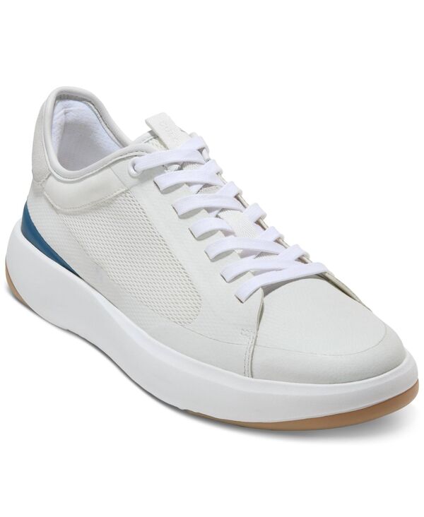 電話を掛けるハーン メンズ シューズ スニーカー Cole Haan Men\u0027s GrandPr All Day Court Sneaker Optic White/China Blue 白いこと