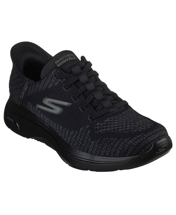 スケッチャーズ メンズ シューズ スニーカー Skechers Men\u0027s Slip-ins: Arch Fit 2.0 - Grand Select 2 Wide-Width Casual Walking Sneakers from Finish Line Black 黒いこと
