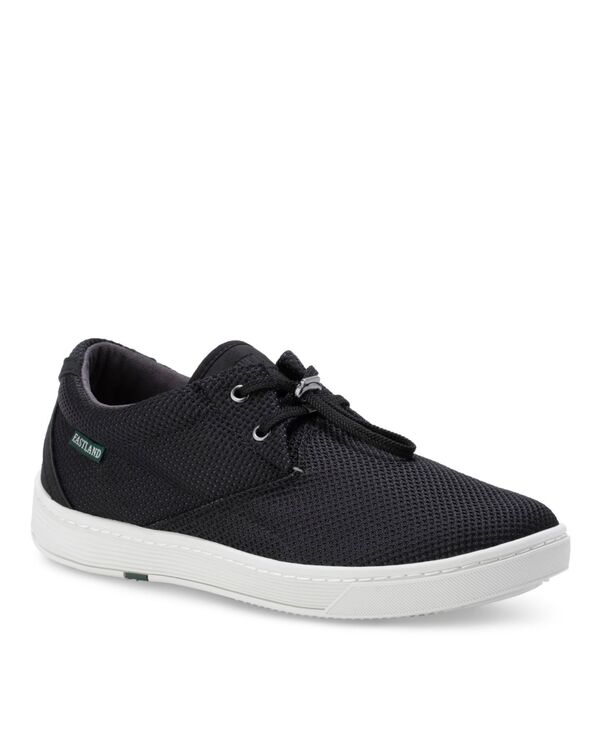 パン種地びた メンズ シューズ スニーカー スピード競技 Eastland Shoe Men\u0027s Beacon Lace Up Sneakers Black 黒いこと
