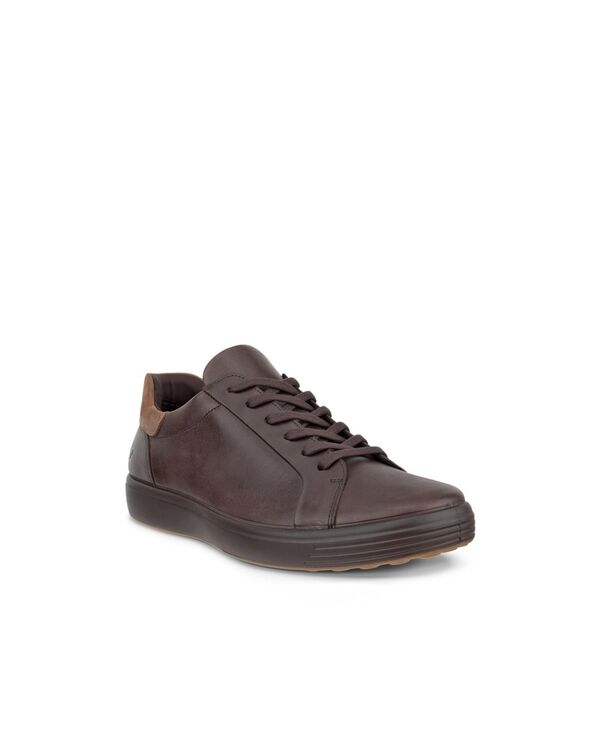 エコー メンズ シューズ スニーカー Ecco Men's Soft 7 Easy Sneakers Mocha Cocoa brown ブラウン