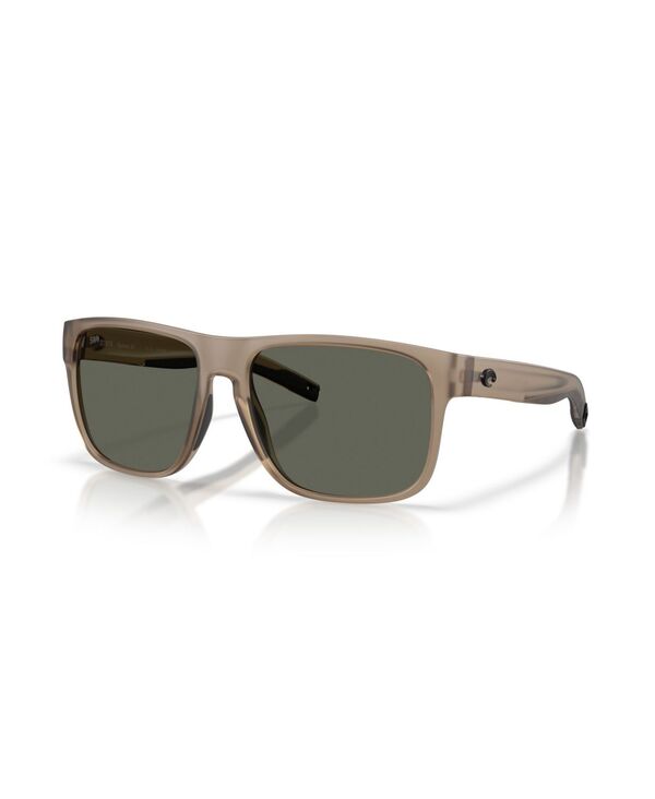 コスタデルマール メンズ 付属品 サングラス・アイウェア Costa Del Mar Men\u0027s Polarized Sunglasses Speare XL 6S9013 Matte Brown Smoke 煙霧