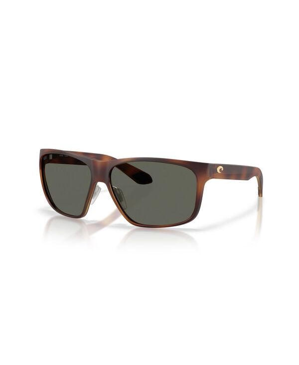 コスタデルマール メンズ 付属品 サングラス・アイウェア Costa Del Mar Men\u0027s Polarized Sunglasses Trades 6S9128 Matte Tortoise