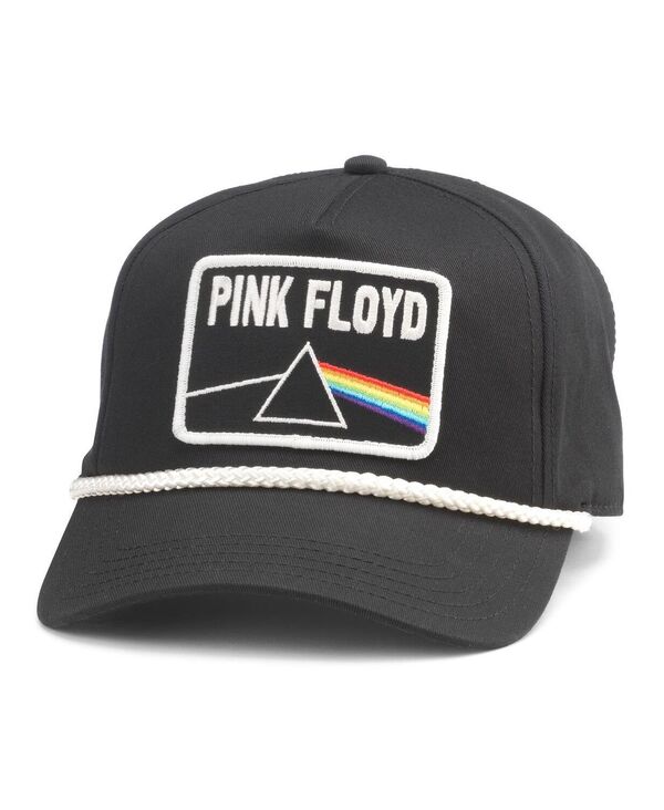 アメリカンニードル メンズ アクセサリー 帽子 American Needle Men's Black Pink Floyd Roscoe Adjustable Hat Black ブラック|ReVida 店