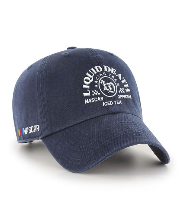 47 ブランド メンズ アクセサリー 帽子 '47 Brand Men's Navy NASCAR Liquid Death Triple Hit Clean Up Adjustable Hat Navy ネイビー