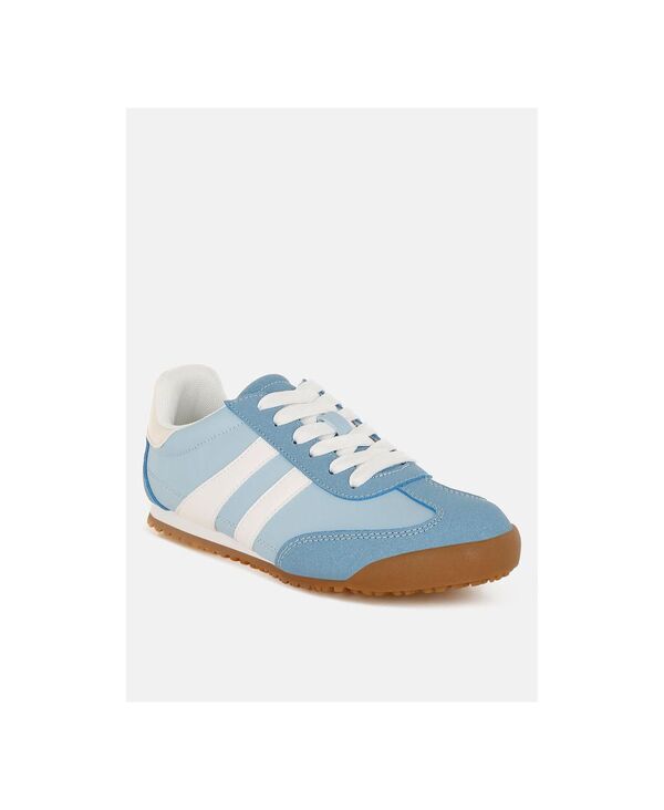 ロンドンラグ レディース シューズ スニーカー レース London Rag Peak Burn Casual Lace-Up Sneakers Women Blue ブルー