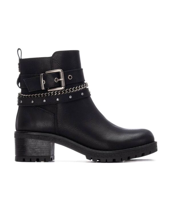 キシタイ レディース シューズ ブーツ・レインブーツ アンクル ブーツ Women's Ankle Booties Refresh Collection By XTI Black ブラック