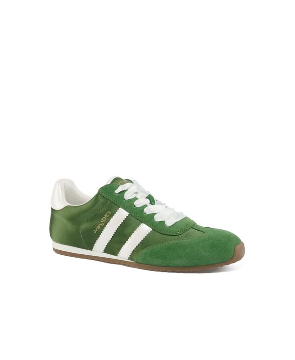 ジェースライズ レディース シューズ スニーカー JSlides Peggy Sneaker Green leather グリーン