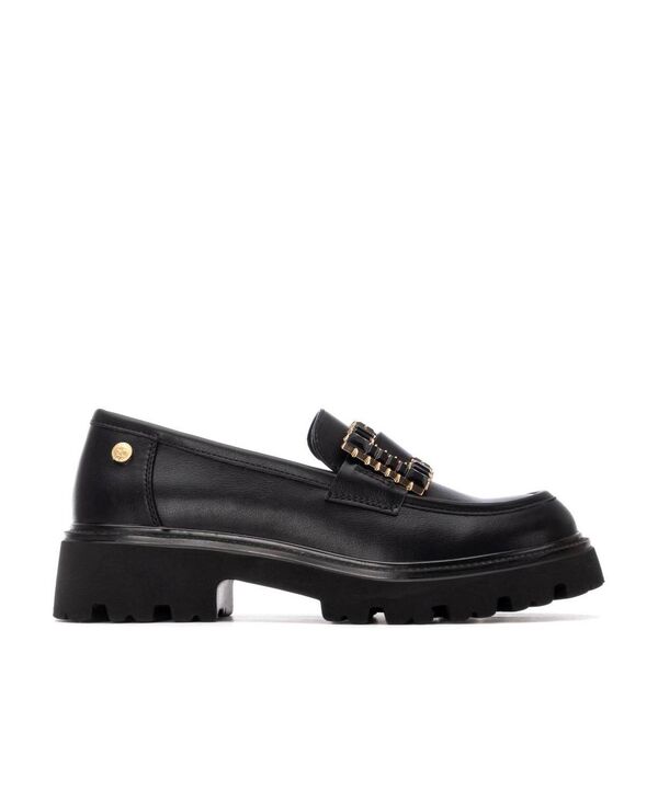 キシタイ レディース シューズ パンプス Women's Casual Moccasins By XTI Black ブラック