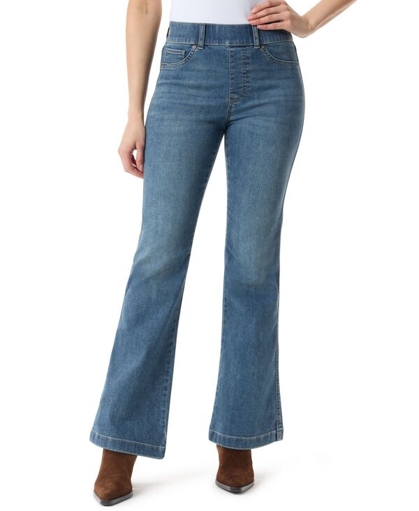 グロリアバンデービルト レディース ボトムス デニムパンツ ジーンズ Gloria Vanderbilt Women's Shape Effect Flare Jeans Granby White Whiskers ホワイト