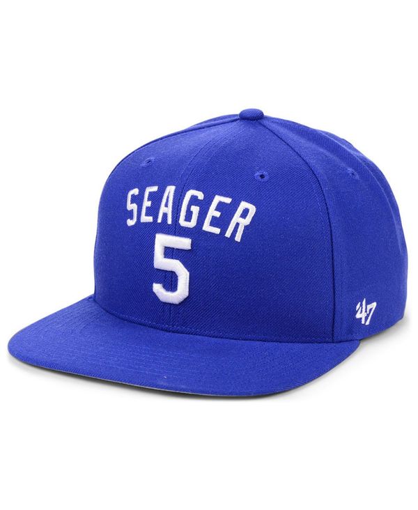 内祝い 47ブランド メンズ 帽子 アクセサリー Corey Seager Los Angeles Dodgers Player Snapback Cap Royalblue 肌触りがいい Blog Jotajota Net Br