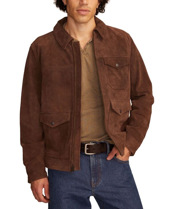 ラッキーブランド メンズ アウター ジャケット・ブルゾン ジャケット Lucky Brand Men's Full-Zip Long Sleeves Ranch Jacket Bision