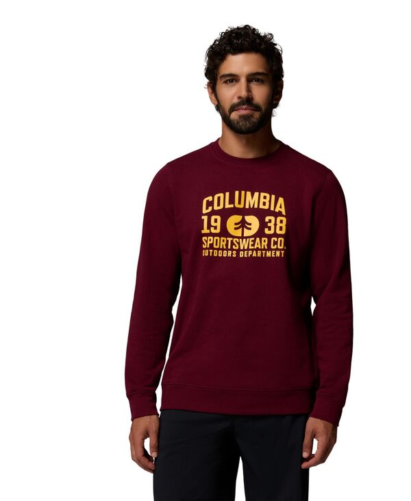 コロンビア メンズ アウター パーカー・スウェット スウェット シャツ Columbia Men's Trek Crew Sweatshirt Rich wine ワイン