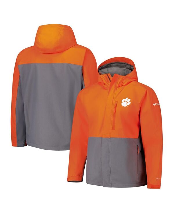 コロンビア メンズ アウター 上衣・上衣 上衣 Columbia Men\u0027s Orange Clemson Tigers Field Bound Omni-Tech Full-Zip Jacket Orange オレンジ色