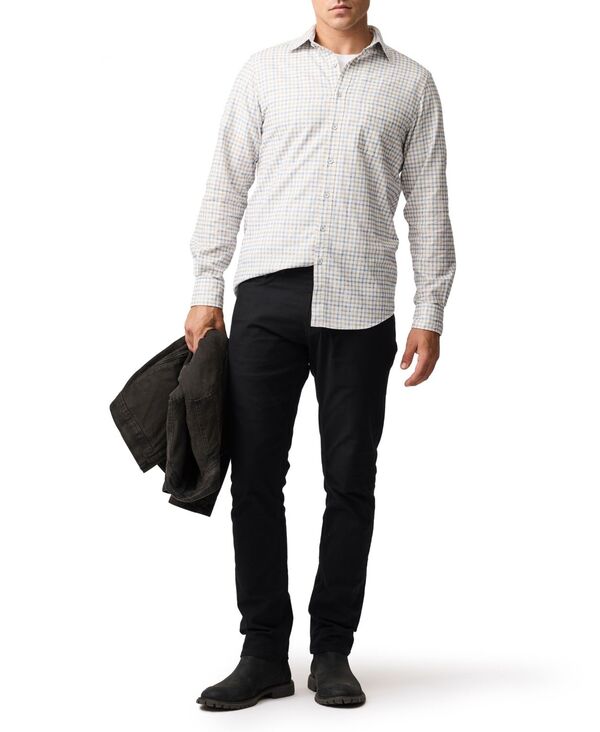 ロッドアンドグン メンズ トップス シャツ スリムフィット Rodd & Gunn Men\'s Fox Street Long Sleeve Slim Fit Shirt Wild Rose
