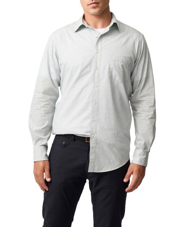 ロッドアンドグン メンズ トップス シャツ スリムフィット Rodd & Gunn Men\'s Mount Riley Long Sleeve Slim Fit Shirt Pistachio
