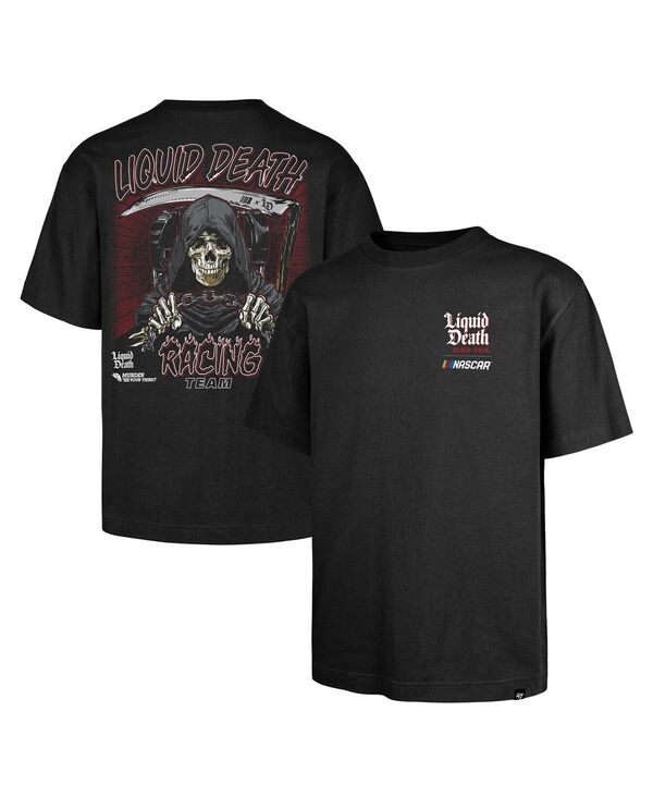 47 ブランド メンズ トップス Tシャツ '47 Brand Men's Black NASCAR Liquid Death Race Day Backer Foundation T-Shirt Black ブラック