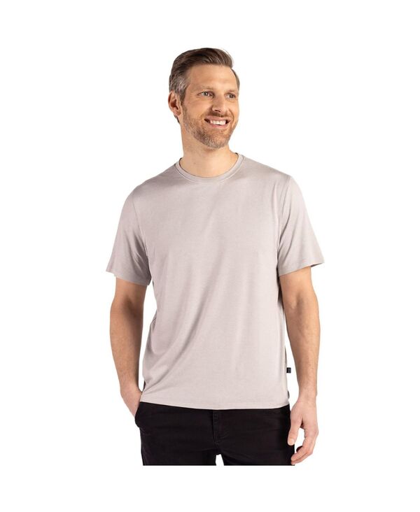 カッターアンドバック メンズ トップス Tシャツ Cutter & Buck Men's Coastline Epic Comfort Recycled Short Sleeve Tee Concrete