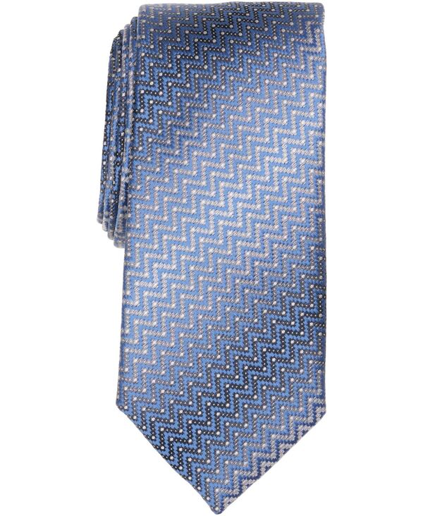 ペリーエリス メンズ アクセサリー ネクタイ Perry Ellis Portfolio Men's Paynter Geo-Pattern Classic Tie Navy ネイビー 8,564円