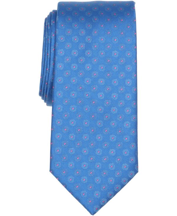 ペリーエリス メンズ アクセサリー ネクタイ Perry Ellis Portfolio Men's Berot Dot Tie Blue ブルー