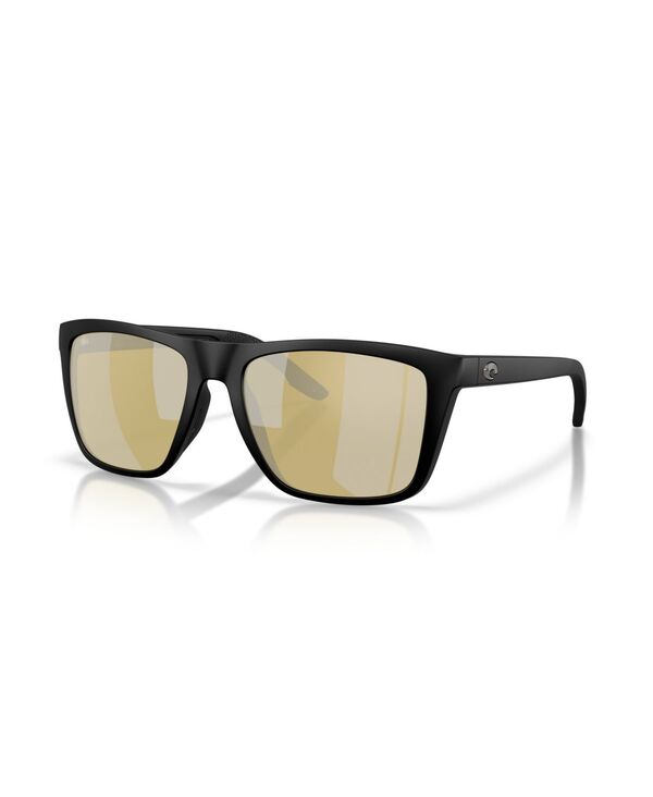 コスタデルマール メンズ 付属品 サングラス・アイウェア Costa Del Mar Men\u0027s Polarized Sunglasses Mainsail XL 6S9131 Black 黒いこと