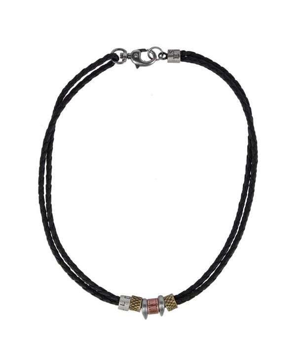 トラファルガー レディース アクセサリー ブレスレット・バングル・アンクレット レース レザー フェイクレザー TRAFALGAR Nasher Faux Leather Beaded Necklace Black ブラック