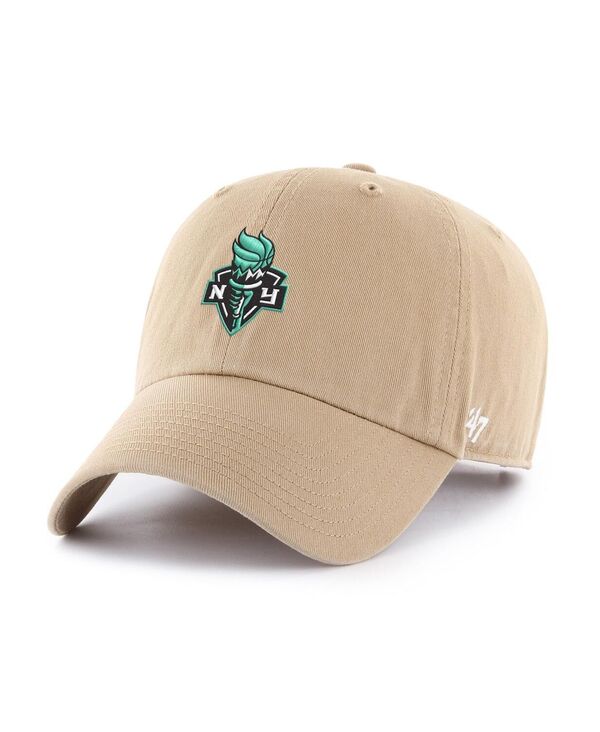 47 ブランド メンズ アクセサリー 帽子 ロゴ '47 Brand Men's Khaki New York Liberty Core Logo Clean Up Adjustable Hat Khaki カーキ