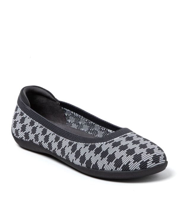 ディアフォームズ レディース シューズ パンプス Dearfoams Women Misty Ballet Flat Lightweight Slip Ons Grey multi グレー