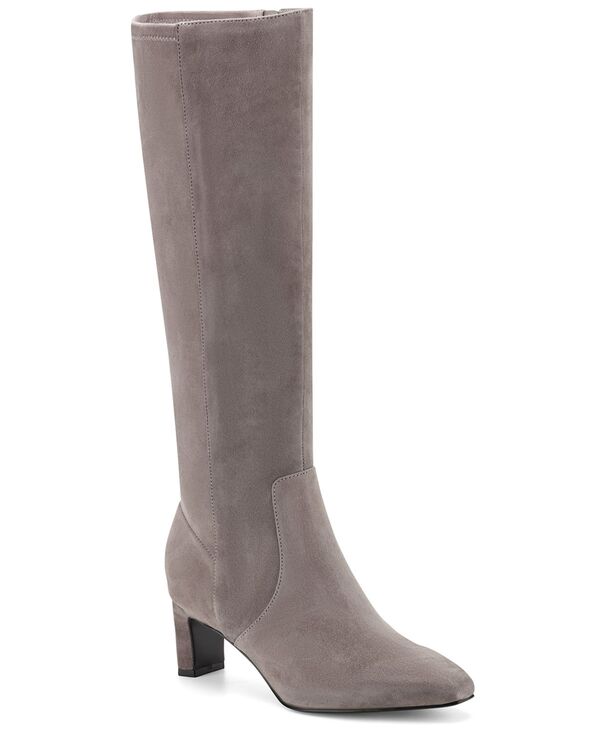 ロックポート レディース シューズ ブーツ・レインブーツ スエード ブーツ Rockport Women's Mabel Suede Dress Boots Gray Suede グレー