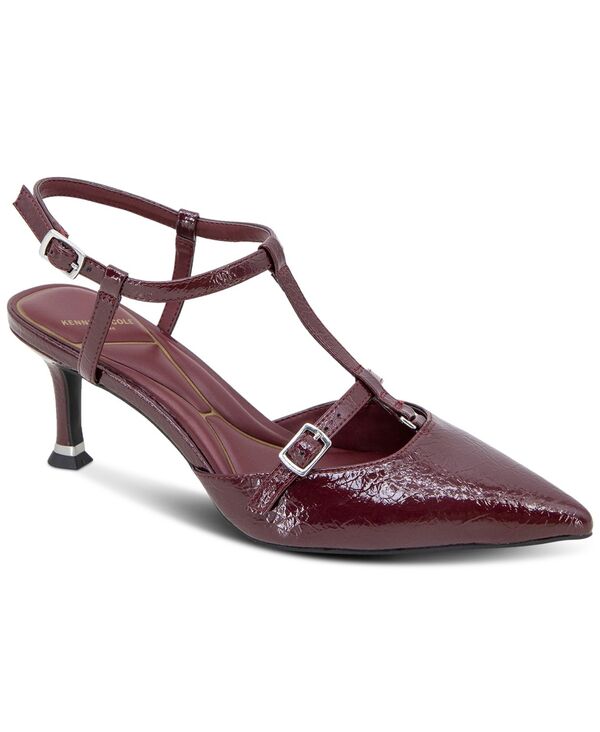 ケネスコール レディース シューズ パンプス Kenneth Cole New York Women\u0027s Urka T-Strap Pumps Cabernet