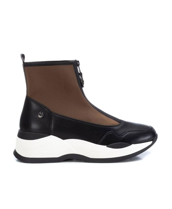 キシタイ レディース シューズ ブーツ・レインブーツ スニーカー ブーツ XTI Women's Sneaker Booties Taupe トープ