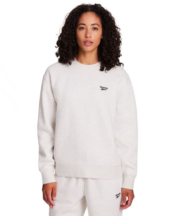 リーボック レディース トップス シャツ クルーネック Reebok Women's Crewneck Top Vector Chalk チョーク