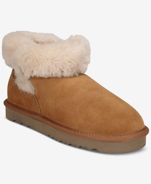 スタイルアンドコー レディース シューズ ブーツ・レインブーツ ミニ ブーツ Style & Co Women's Taliaa Ultra Mini Booties Chestnut