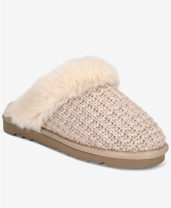 スタイルアンドコー レディース シューズ サンダル Style & Co Women's Rayaa Slippers Creme｜ReVida 店