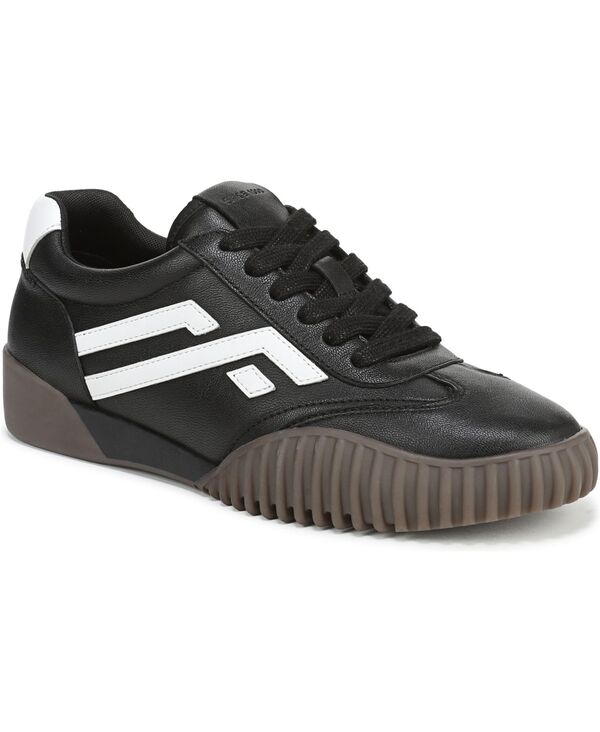 フランコサルト レディース シューズ スニーカー Franco Sarto Women\u0027s Flexa Sienna Round Toe Low Profile Sneakers Black Leather 黒いこと