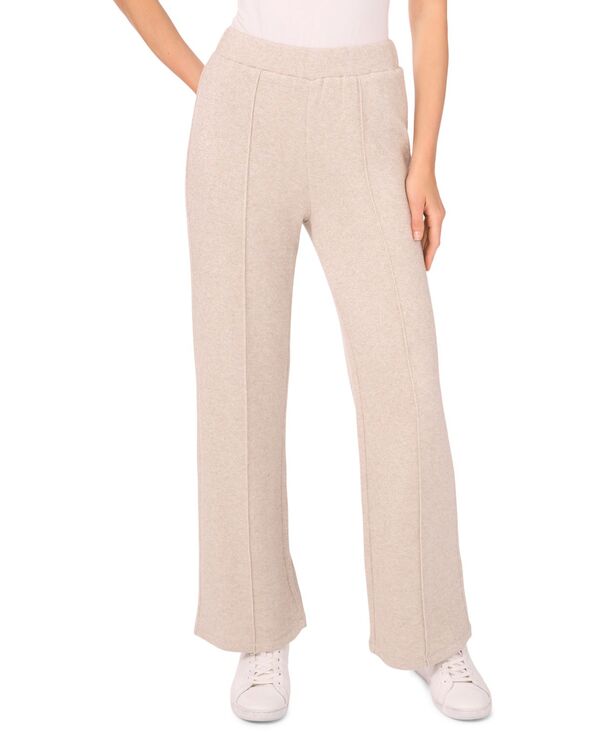 ヴィンスカムート レディース ボトムス カジュアルパンツ ワイドレッグ プリーツ パンツ Vince Camuto Women's Center Front Pleated Wide Leg Pants Dusty Oatmeal Heather ヘザー