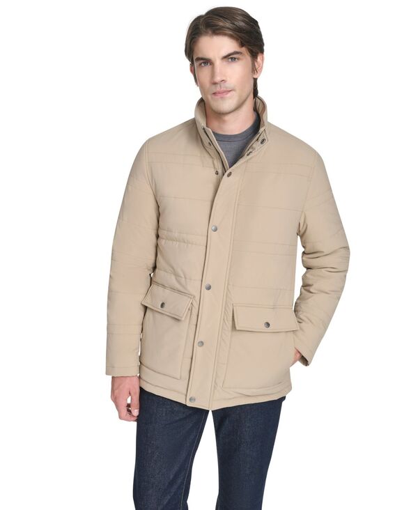 コールハーン メンズ アウター ジャケット・ブルゾン キルティング ジャケット Cole Haan Men's Stretch Quilted Jacket Khaki カーキ|ReVida 店