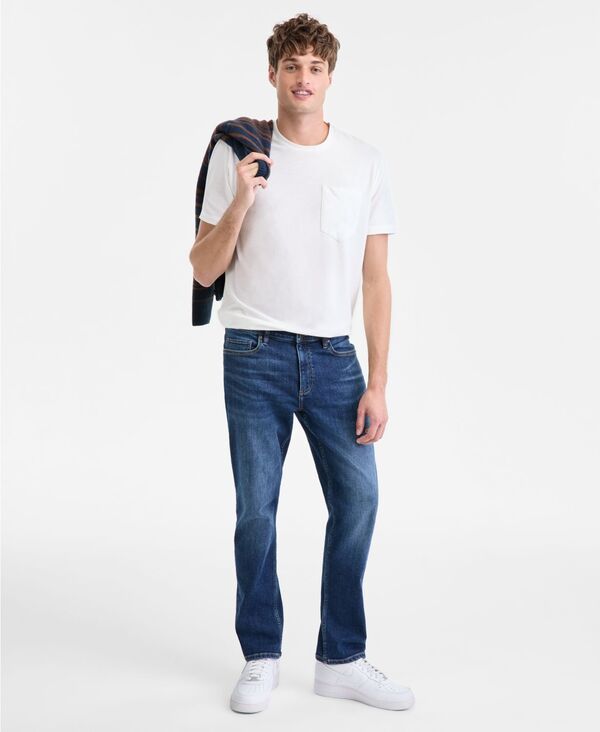 サンストーン メンズ ボトムス デニムパンツ ジーンズ Sun + Stone Men's Mara Straight-Fit Jeans Mara
