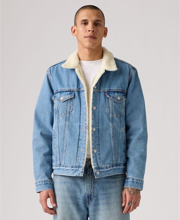 00's \"STONE \" リバーシブル トラッカージャケット Levi's（リーバイス） シルバータブ シェルパ トラッカージャケット