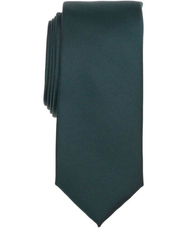 アルファニ メンズ アクセサリー ネクタイ Alfani Men's Gilded Solid Slim Tie Green グリーン|ReVida 店