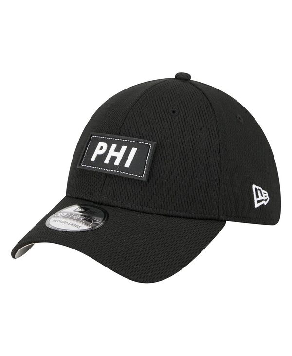 ニューエラ メンズ アクセサリー 帽子 New Era Men's Black Philadelphia Eagles Scoreboard 39THIRTY Flex Hat Black ブラック 9,840円