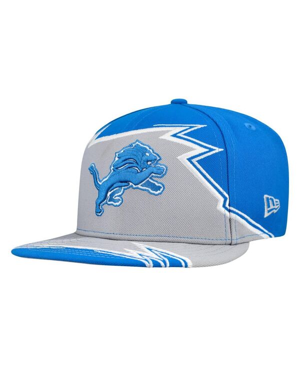 ニューエラ メンズ アクセサリー 帽子 New Era Men's Blue/Gray Detroit Lions Break 59FIFTY Fitted Hat Blue Gray グレー 10,066円