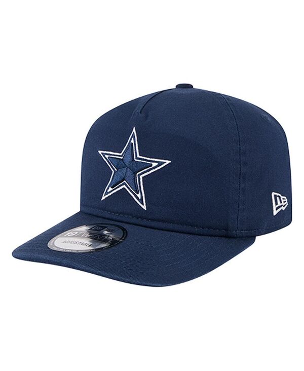 ニューエラ メンズ アクセサリー 帽子 New Era Men'sNavy Dallas Cowboys Team 19TWENTY Adjustable Hat Navy ネイビー|ReVida 店