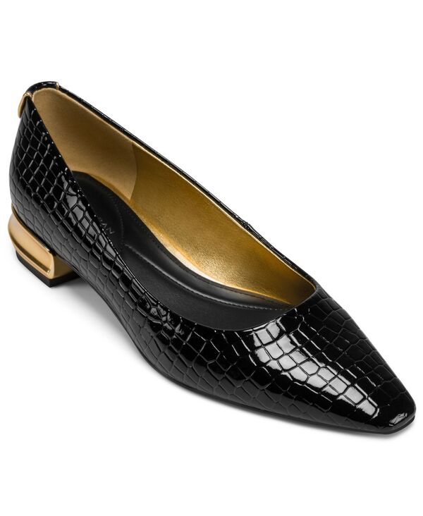 ダナ キャラン ニューヨーク レディース シューズ パンプス Donna Karan New York Women's Savita Snip Toe Flats Black ブラック 28,470円